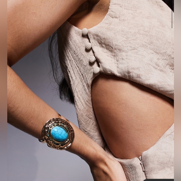 ASOS Design Size US 10 Asymmetric Drape Cut-Out Mini Dress Mocha - Picture 3 of 13